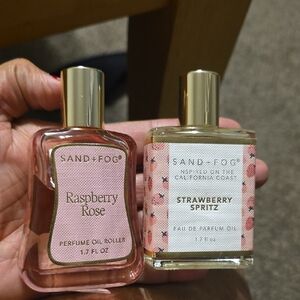 Sand + Fog Raspberry Rose Perfume Oil Roller - Pink Strawberry 🍓 Spritz